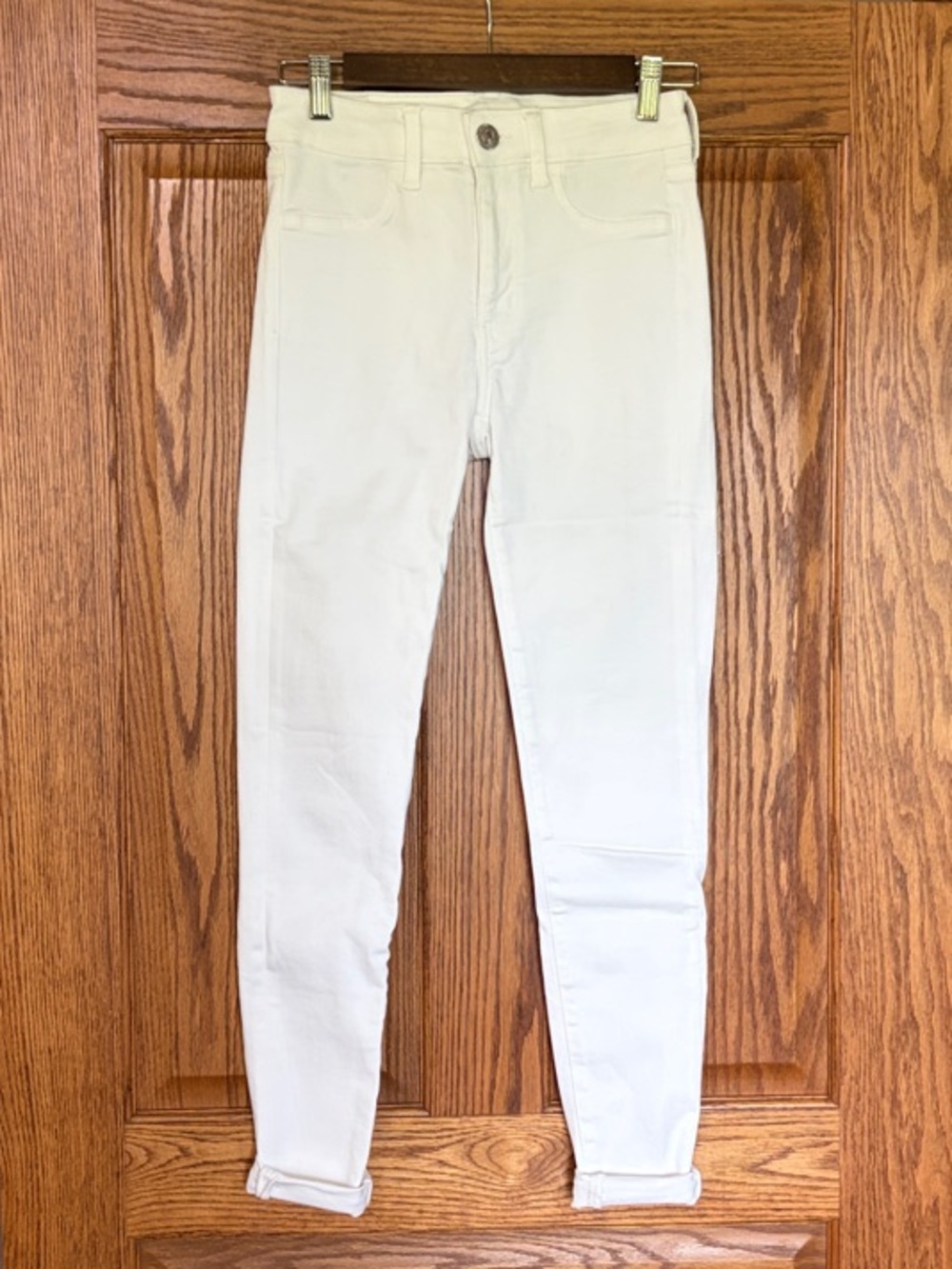 American Eagle Outfitters Women's Skinny Jeans in White Size 2 NWOT